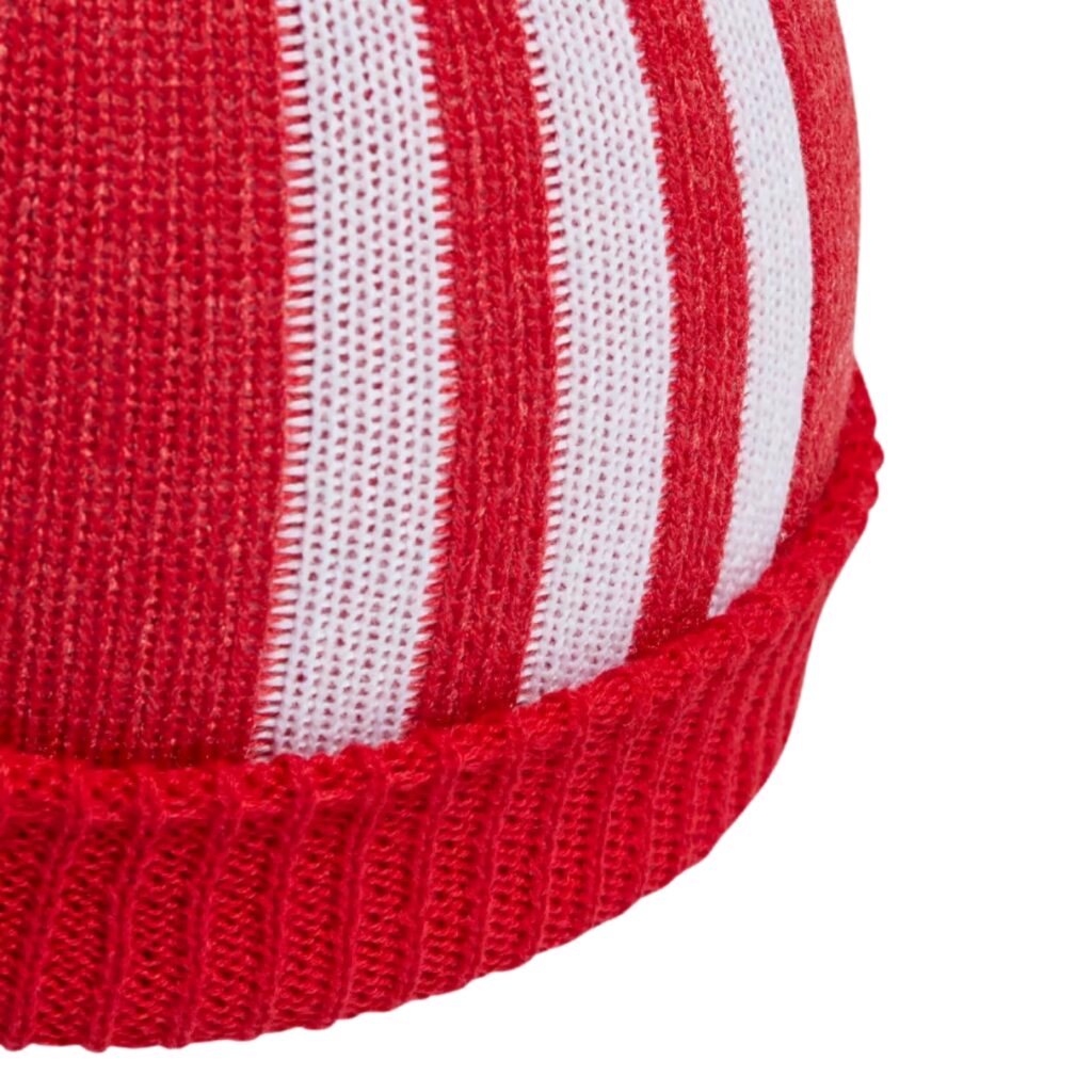 Adidas Berretto Adicolor Cuff Knit – Red - immagine 3