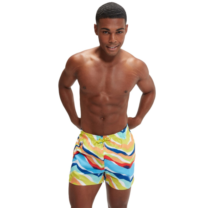 Shop- online -Sneakerboxshop-Speedo Costume Digital Printed 14” – Blue/Yellow