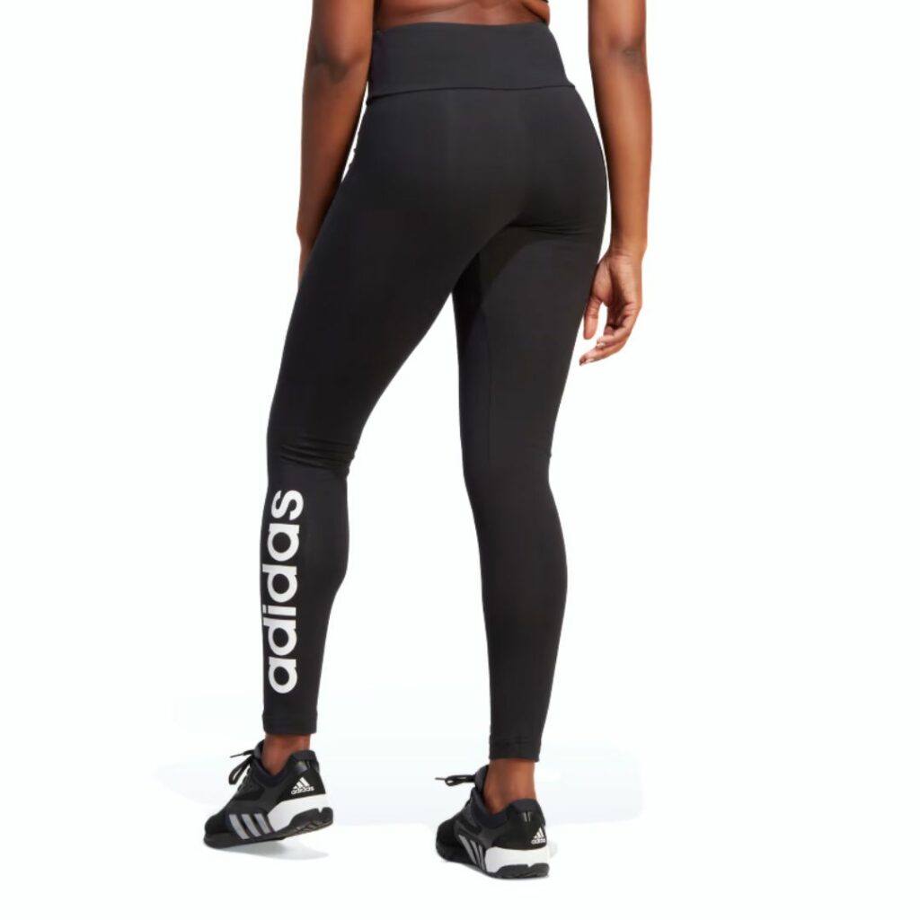 Adidas Leggings Essentials High-Waisted Logo - Black - immagine 2