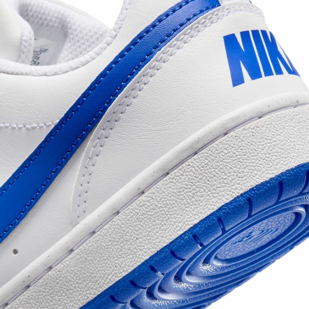 Nike Court Borough Low Recraft (gs) - White/Hyper Royal - immagine 5