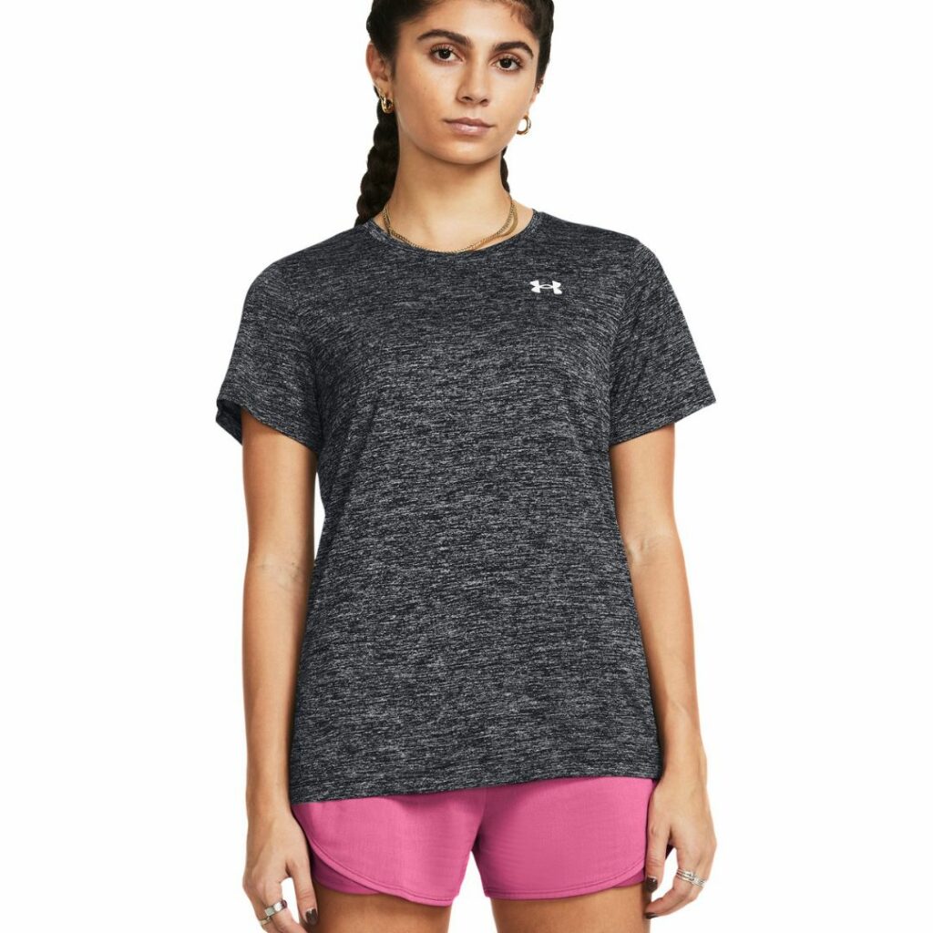 Under Armour T-Shirt Tech™ Twist - Black/White