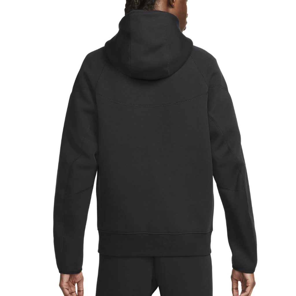 Nike Felpa con Cappuccio Sportswear Tech Fleece - Black - immagine 2