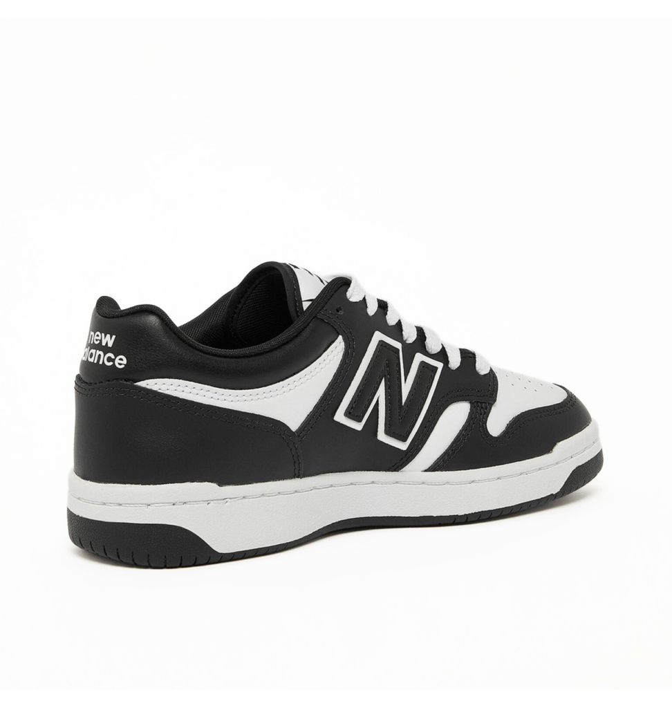 Sneaker Box Shop online New Balance 480 J - White / Black GSB480BW