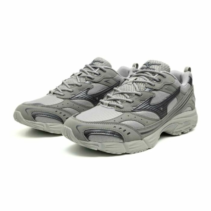 Sneaker Box Shop Online - Mizuno MXR - Silver CloudMetallic GrayVintage Khaki - D1GA2468 02 (1)