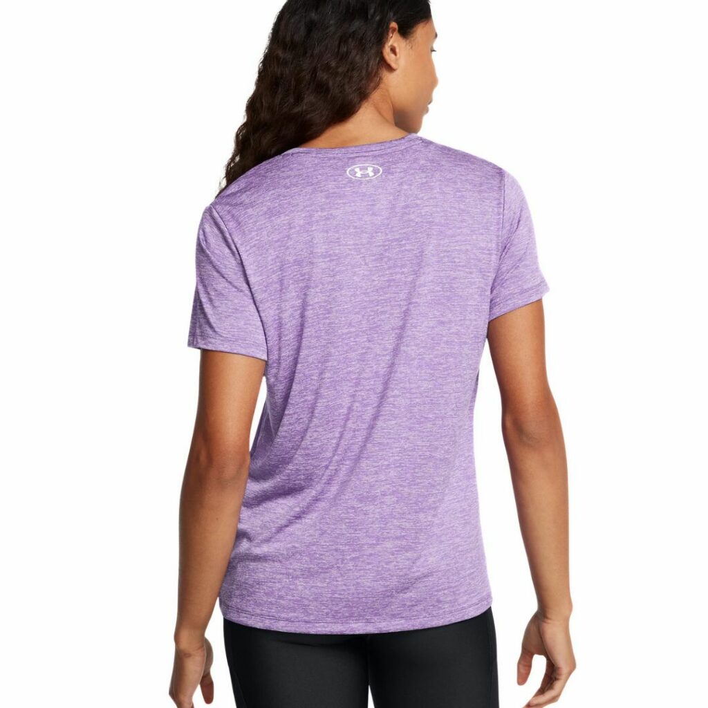 Under Armour T-Shirt Tech™ Twist - Lavish/White - immagine 2