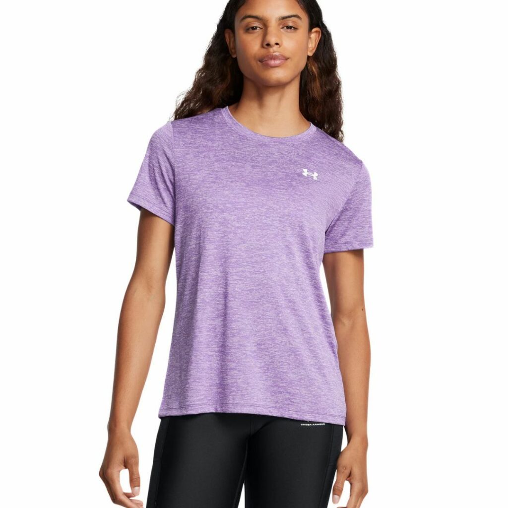 Under Armour T-Shirt Tech™ Twist - Lavish/White