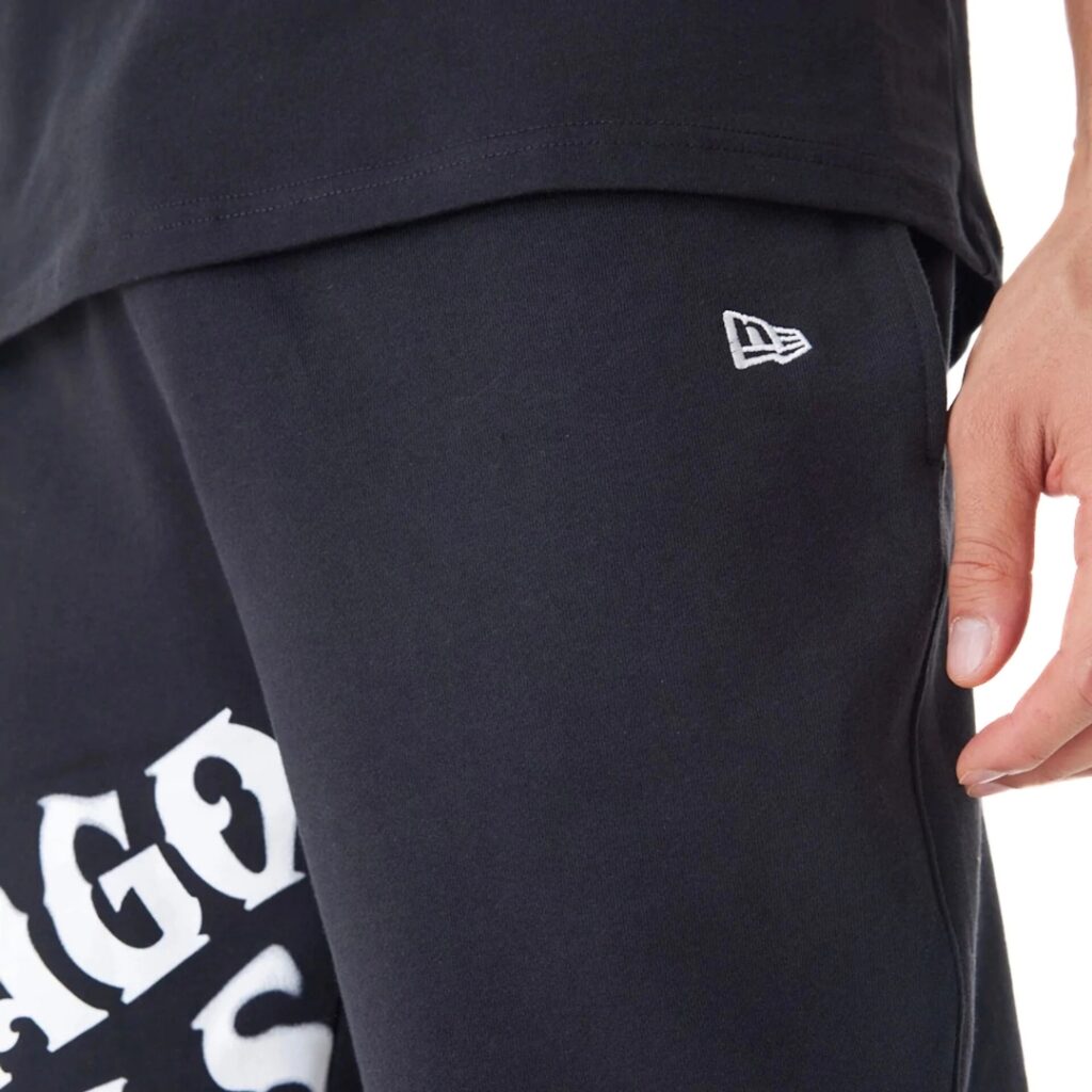 New Era Pantaloni Con Grafica Chicago Bulls - Black - immagine 4