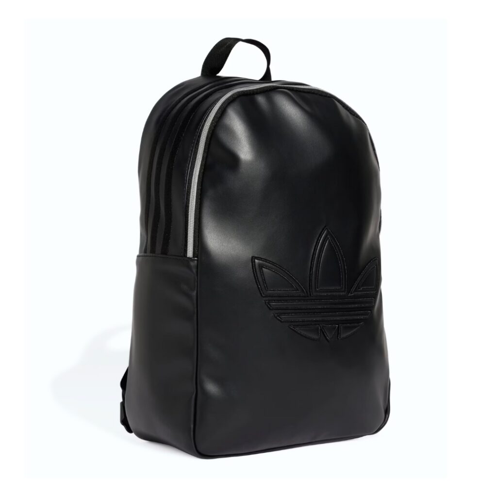 Adidas Zaino Polyurethane Trefoil Outline - Black - immagine 2