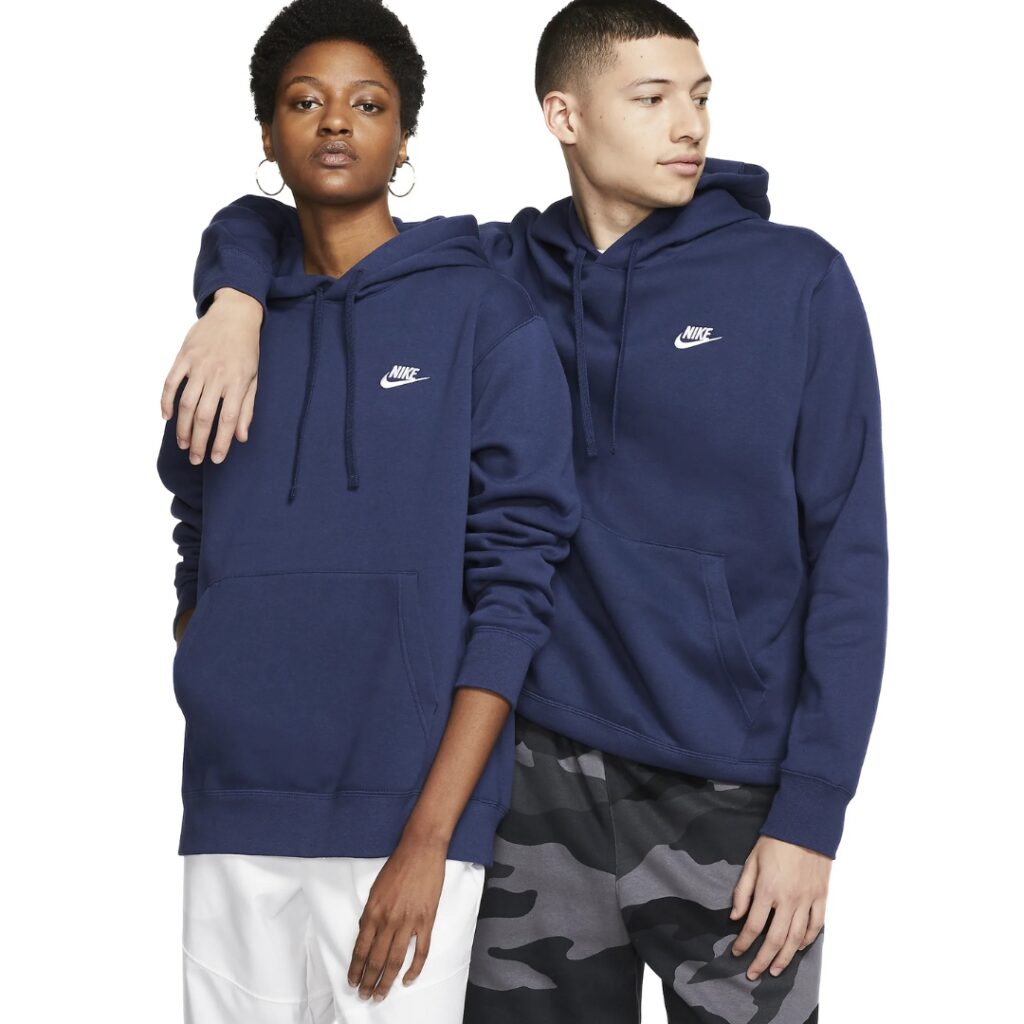 Nike Sportswear Club Felpa Con Cappuccio - Navy