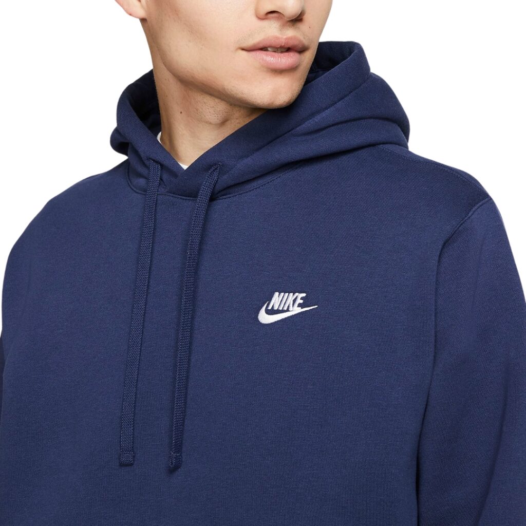 Nike Sportswear Club Felpa Con Cappuccio - Navy - immagine 3