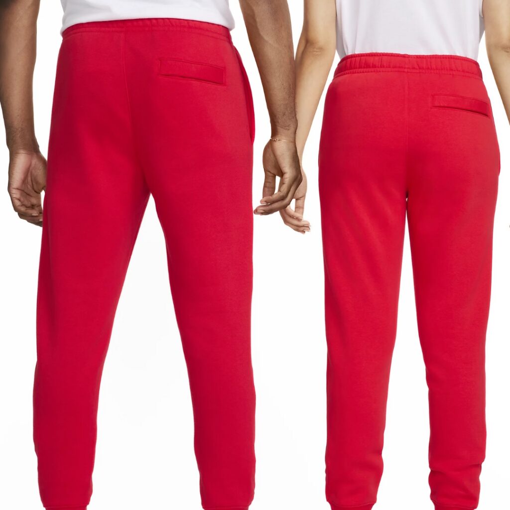 Nike Sportswear Club Pantalone – University Red/White - immagine 2