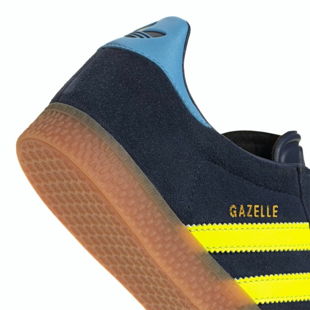 Adidas Gazelle J - Night Indigo/Solar Yellow/Light Blue - immagine 5