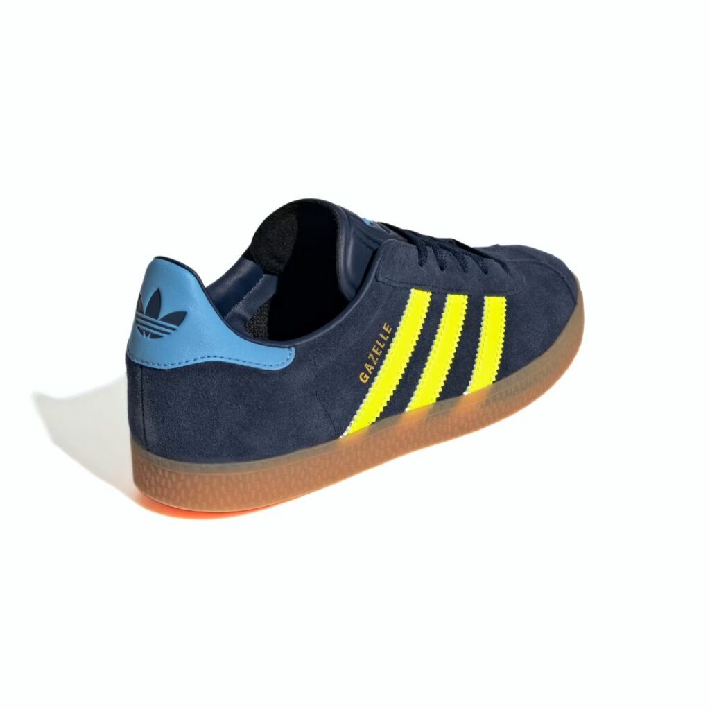 Adidas Gazelle J - Night Indigo/Solar Yellow/Light Blue - immagine 3