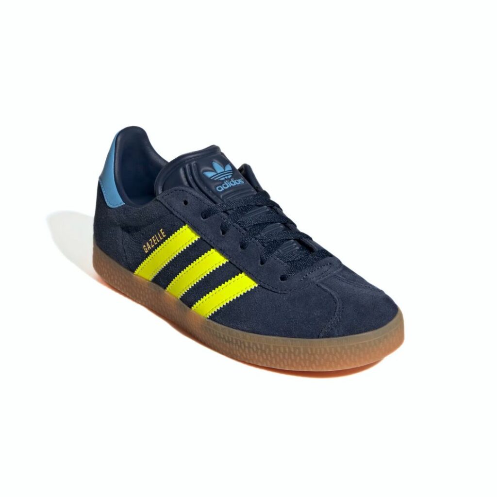 Adidas Gazelle J - Night Indigo/Solar Yellow/Light Blue - immagine 2