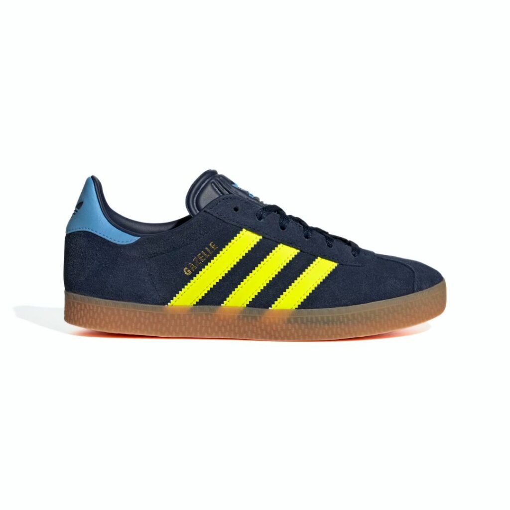 Adidas Gazelle J - Night Indigo/Solar Yellow/Light Blue